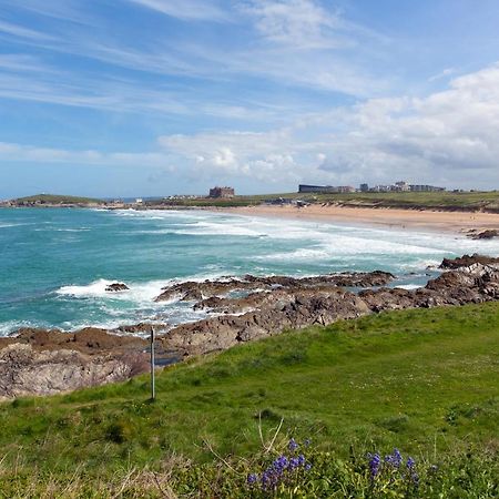 Fistral Beach Garden Apartment 3 New Quay Kültér fotó